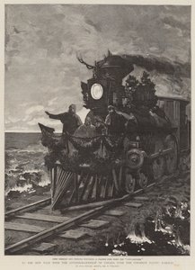 カナダ太平洋鉄道でカナダ総督と一緒に新しい西へ